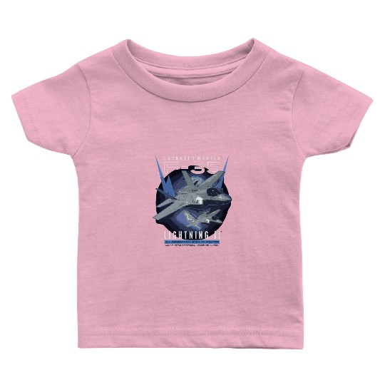 F-35 Lightning Ii 5Th Gen Stealth Fighter Baby T Shirts