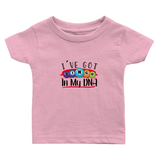 Bingo Card Game Grandma Bingo Player Bingo Cards Baby T Shirts