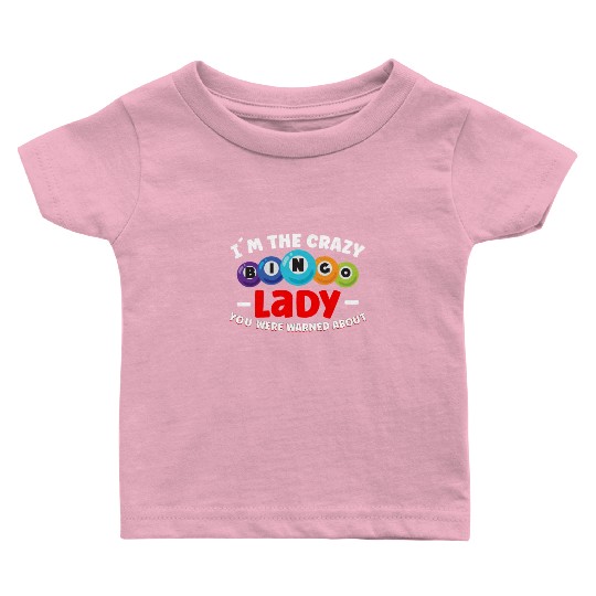 Bingo Card Game Grandma Bingo Player Bingo Cards Baby T Shirts