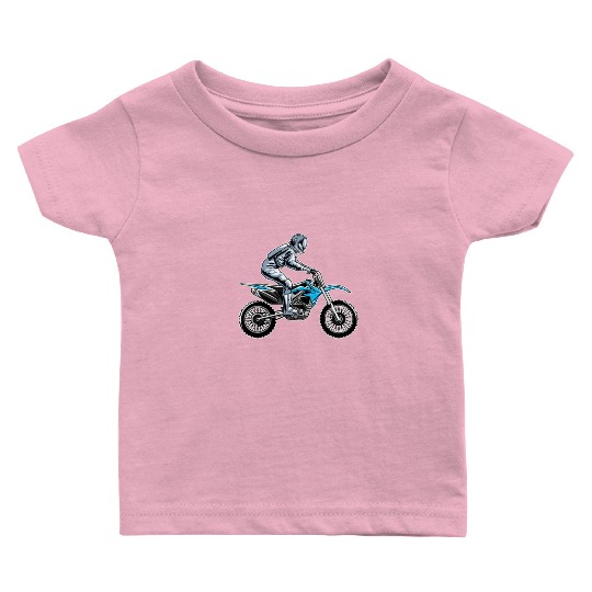 Dirt Bike MX Motocross Supercross Baby T Shirts