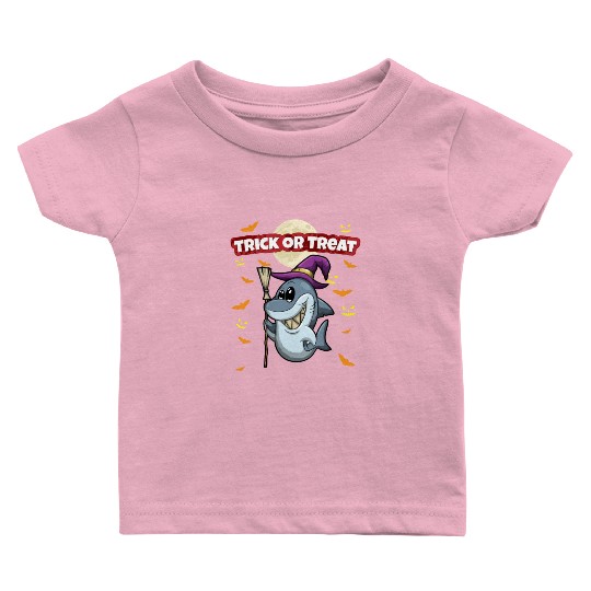 Trick Or Treat Scary Creepy Halloween Monster Baby T Shirts