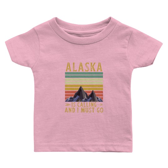 Alaska Gift USA Natur Bär Denali Grizzly Wald Baby T Shirts