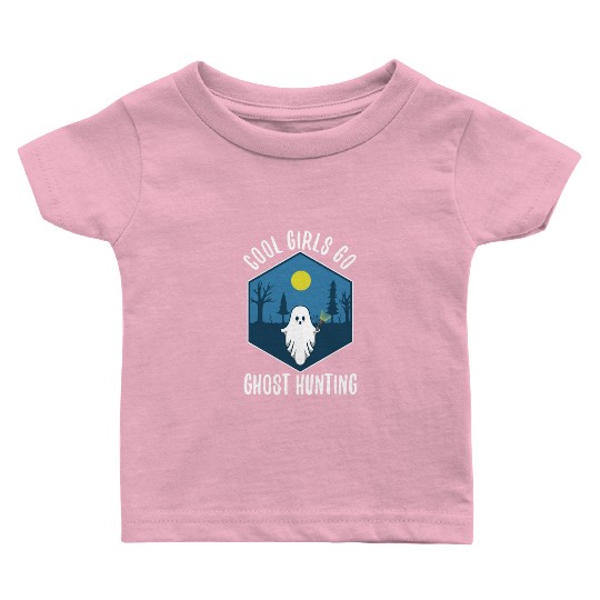 Cool girls go ghost hunting Baby T Shirts