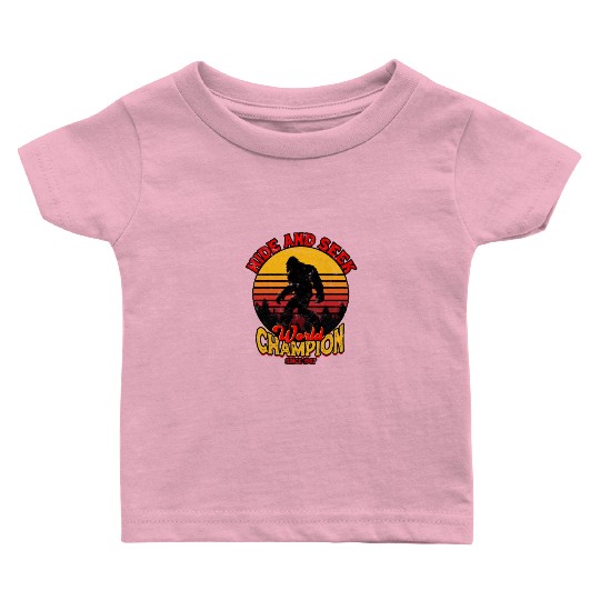 Hide and Seek World Champion Since 1967 - cryptid Baby T Shirts