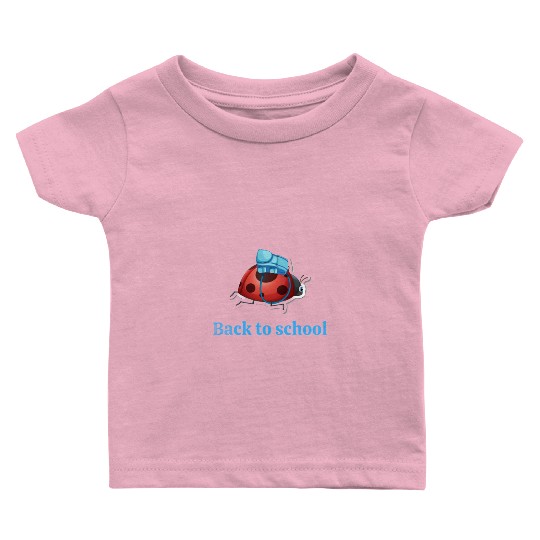 Ladybug back to school Baby T Shirts