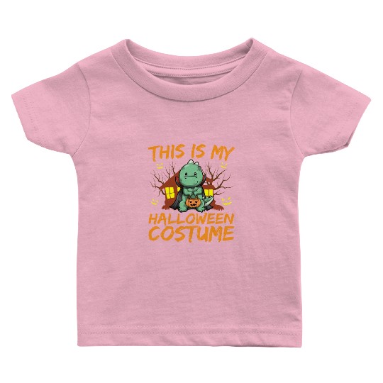 Scary Creepy Animal This Is My Halloween Costume Baby T Shirts