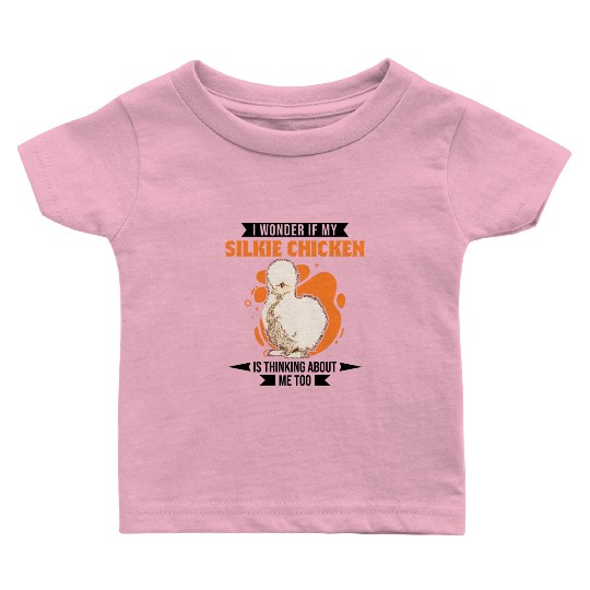 Silkie Chicken Chickens Baby T Shirts