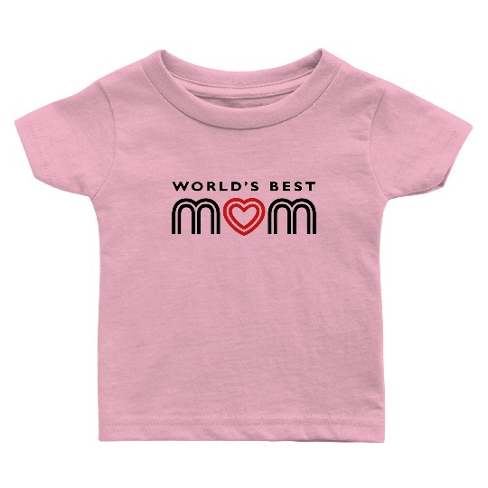 World's Best Mom (mp) Baby T Shirts