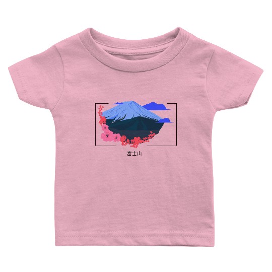 Mount Fuji Baby T Shirts