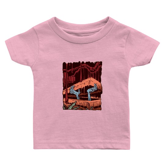 Zombie Coffin Baby T Shirts