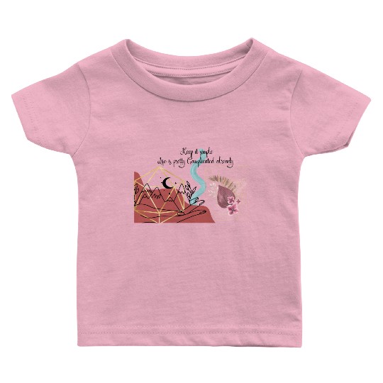 Keep it simple Baby T Shirts