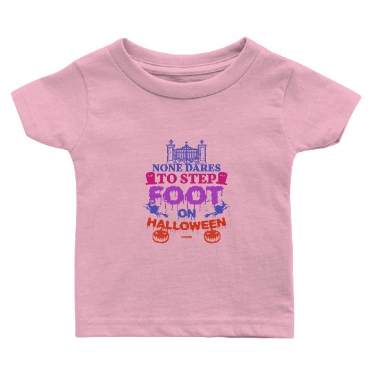 creepy Halloween saying Baby T Shirts