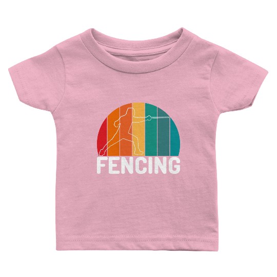 Fencing Baby T Shirts