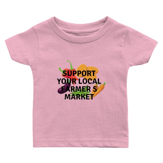farmers market Baby T Shirts