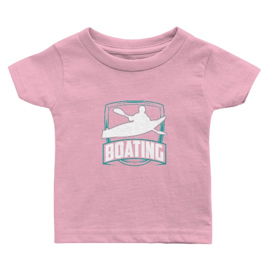 Boating Kayak Ship Boat Captain Yacht Baby T Shirts