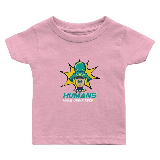 Alien Extraterrestrial Area 51 UFO Space Geek Gift Baby T Shirts