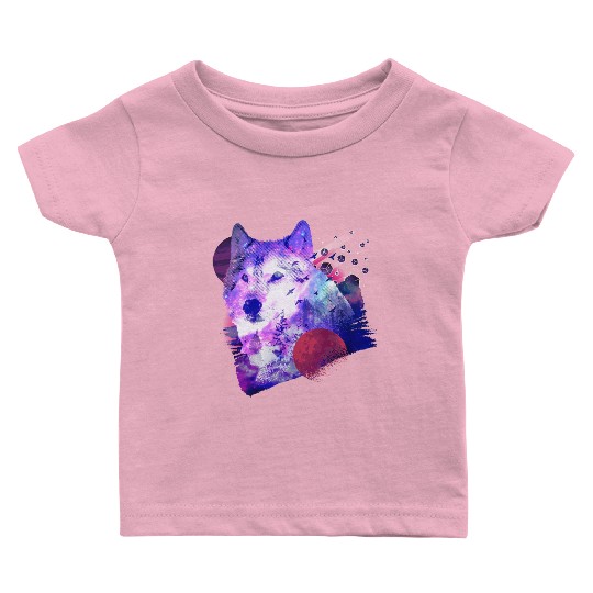 Wolf Baby T Shirts