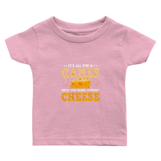 Gouda Cheese Slices charcuterie cheese board Baby T Shirts