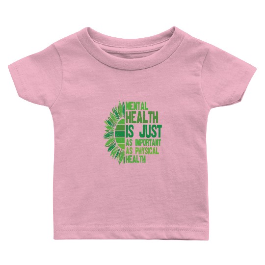 You Are Not Alone Mental Health Awareness Baby T Shirts
