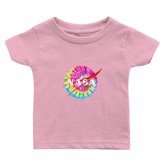 NASA Tie Dye Baby T Shirts