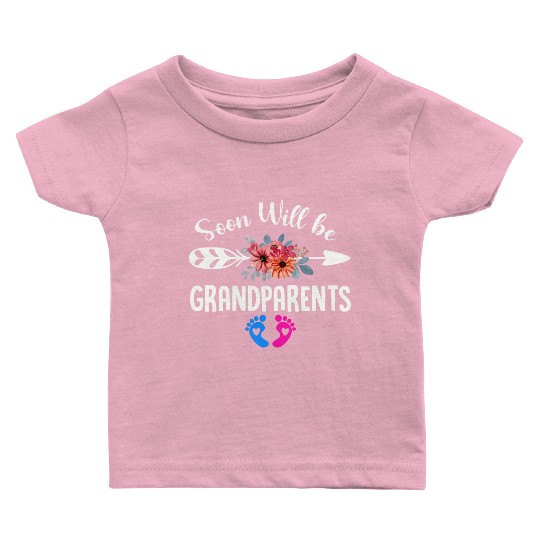 We Will Soon Become Grandparents, Be Grandparents Baby T Shirts