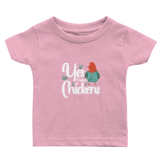 Chickens Rooster Chicken Farmer Hen Poultry Cock Baby T Shirts