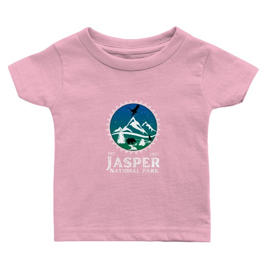 Jasper National Park, Canadian Rockies Baby T Shirts