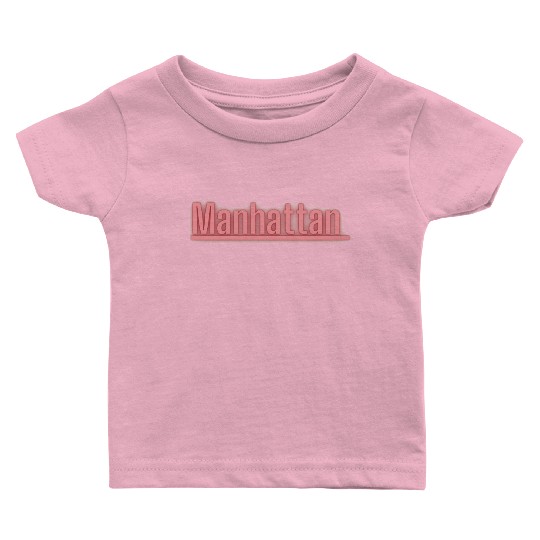 Manhattan NYC Baby T Shirts