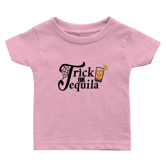 Trick Or Tequila SVG Cut File Baby T Shirts