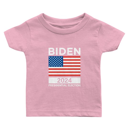 Biden 2024 Presidential Election Baby T Shirts