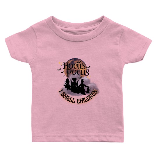 Hocus Pocus Sticker, I Smell Children Sticker Baby T Shirts