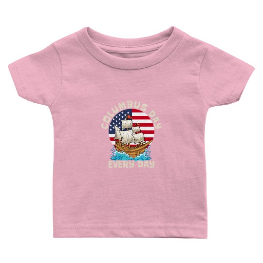 Columbus Day 1492 Baby T Shirts