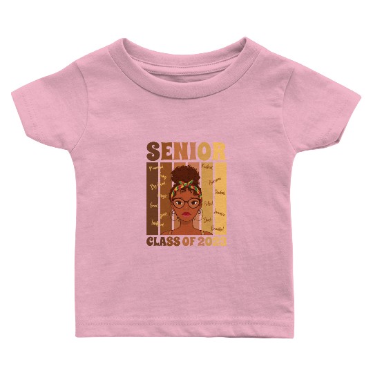 Senior Class Of 2023 Back To School Graduation Baby T Shirts