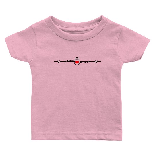 Kettlebell sport gym functional training gift idea Baby T Shirts