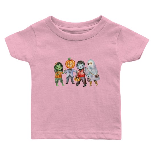 Halloween pumpkin spooky*T Baby T Shirts