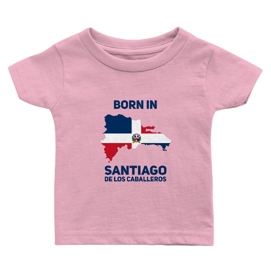 Santiago de los Caballeros Dominican Republic Baby T Shirts