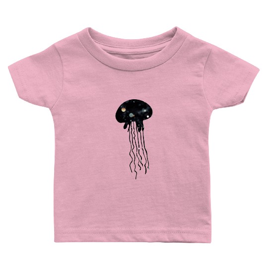 Jellyfish Galaxy Baby T Shirts