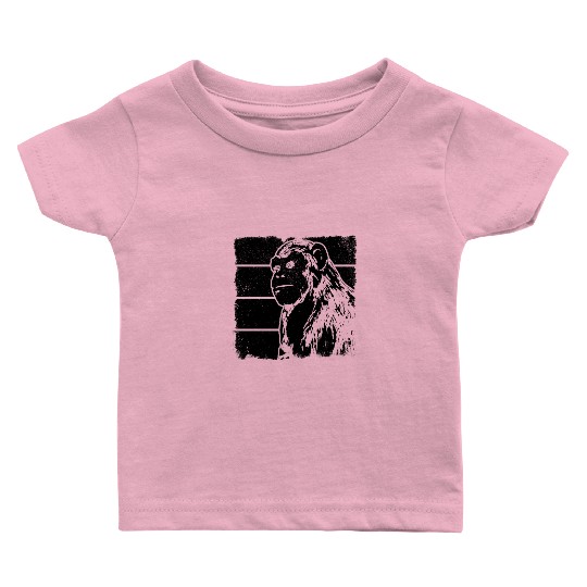 Monkey Chimpanzee Orangutan Monkey Baby T Shirts