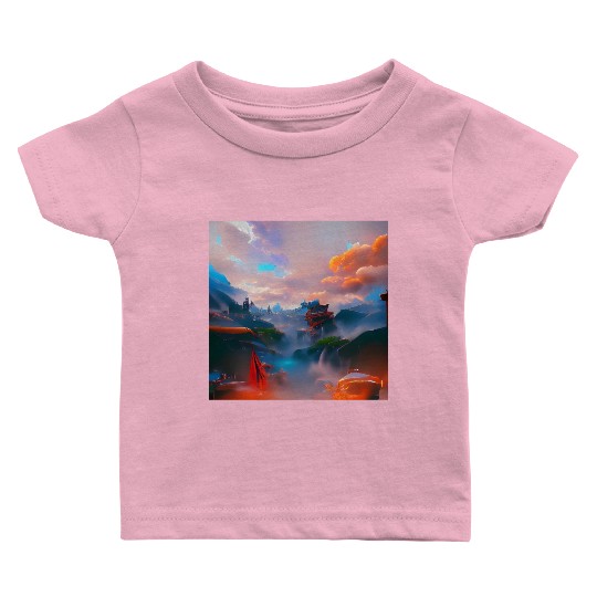 A Timeless World in a Distant Solar System Bright Baby T Shirts