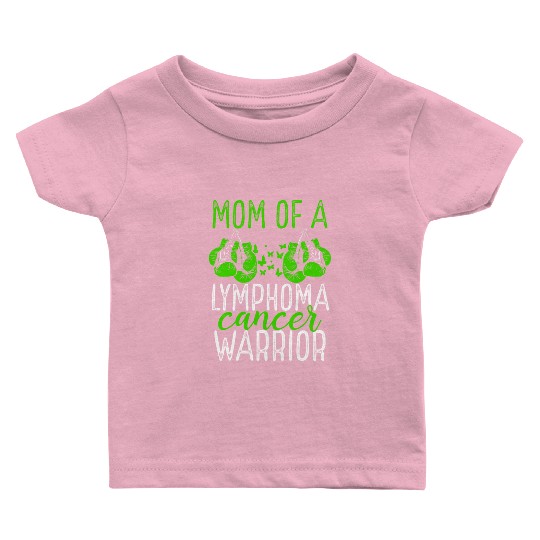Mom Lymphoma Cancer Awareness Mothers Day Mama Baby T Shirts