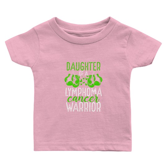 Daughter Lymphoma Cancer Awareness Month Ribbon Baby T Shirts