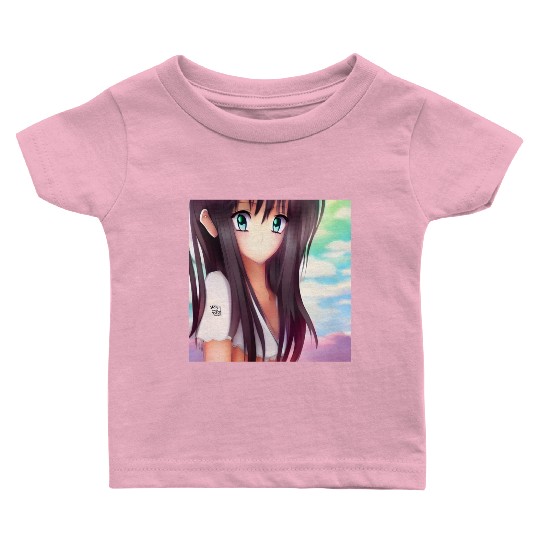 Cute pickme girl anime style Baby T Shirts