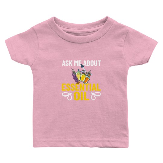 Essential Oil Diffuser Peppermint Aromatherapy Baby T Shirts