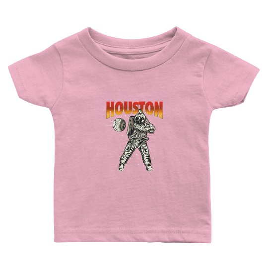Houston Space City Astronaut Baby T Shirts