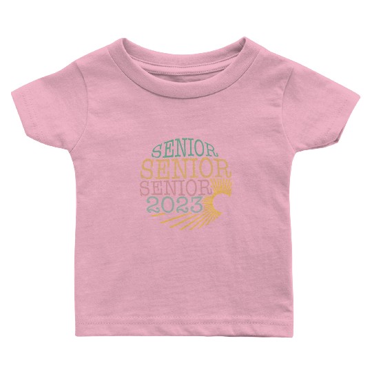 Graduation Baby T Shirts, Senior Class Of 2023 Floral