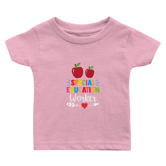 Special Education Worker Teacher Awareness Sped Baby T Shirts