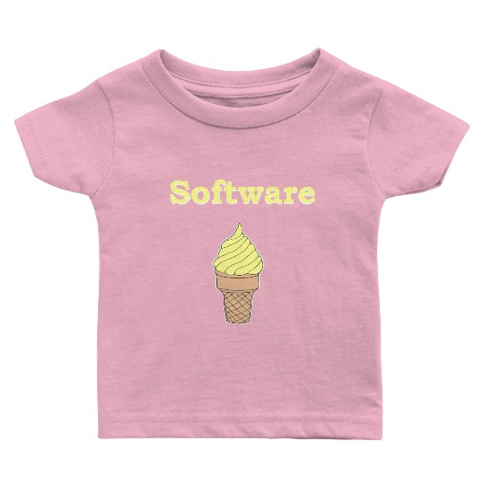 Software Vanilla Ice Cream Baby T Shirts