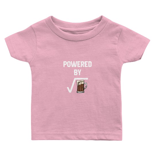 Powered by root beer, root beer Baby T Shirts