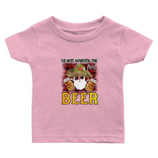 Christmas Sublimation, The Most wonderful time for Baby T Shirts