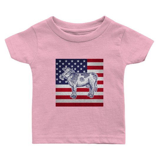 Cow Cattle Baby T Shirts